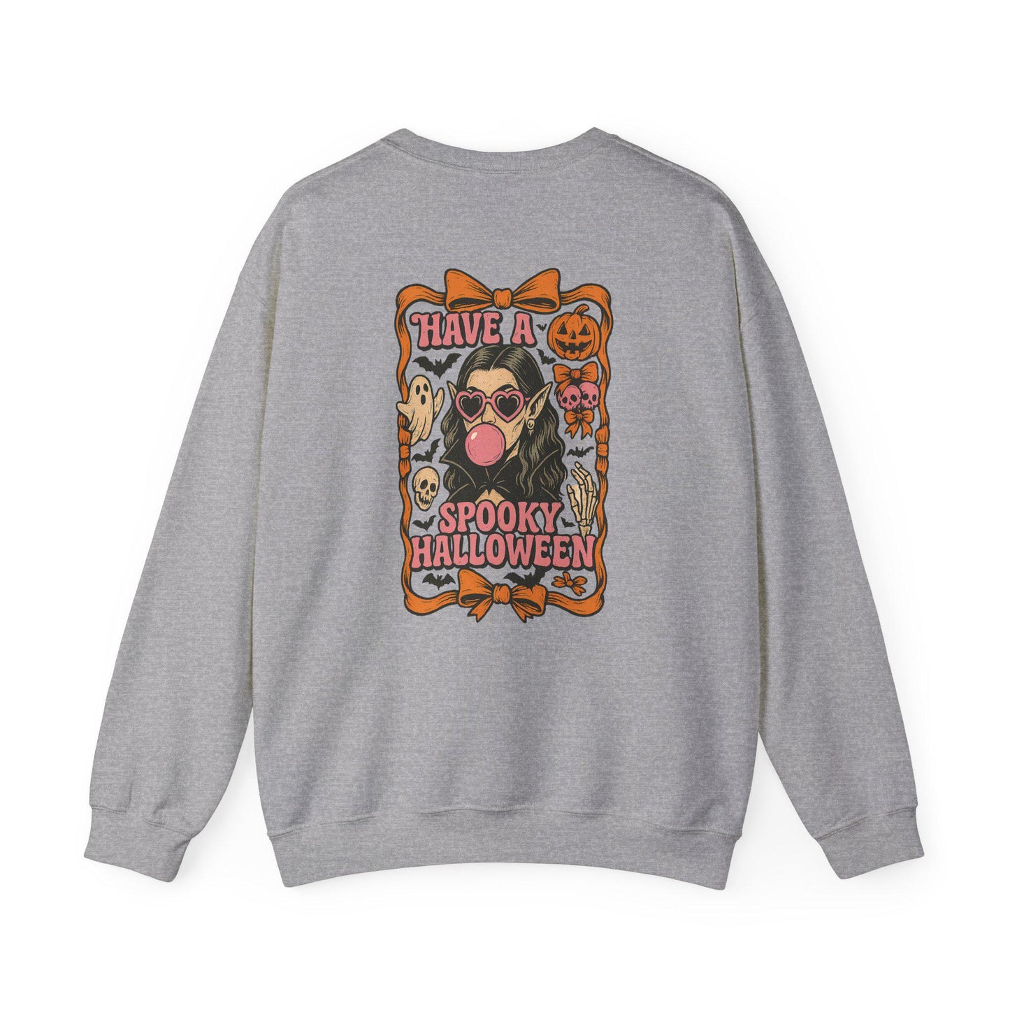 Spooky cute Halloween vampire bubblegum PNG graphic digital downloads for tshirt sublimation or dtf