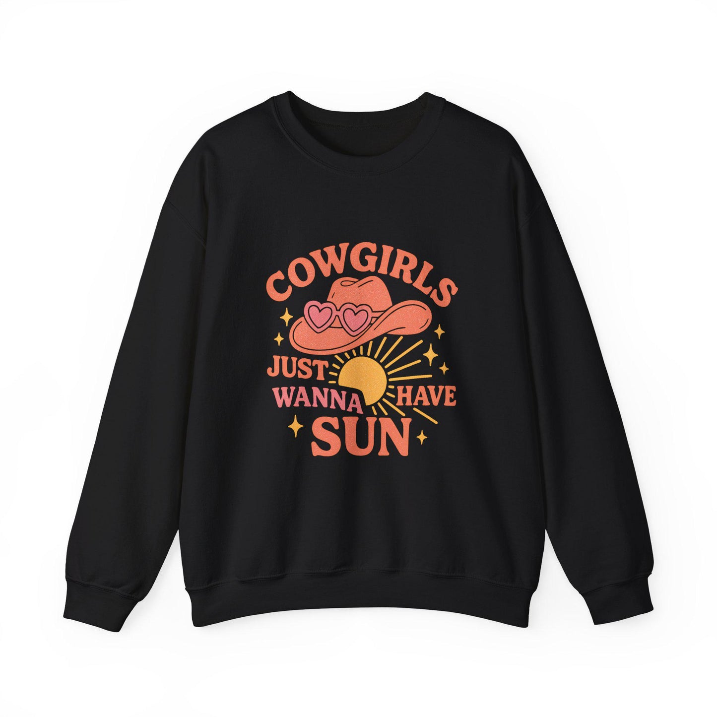 Western "cowgirls just wanna have sun" summer PNG graphic INSTANT digital download for tshirt sublimation or dtf