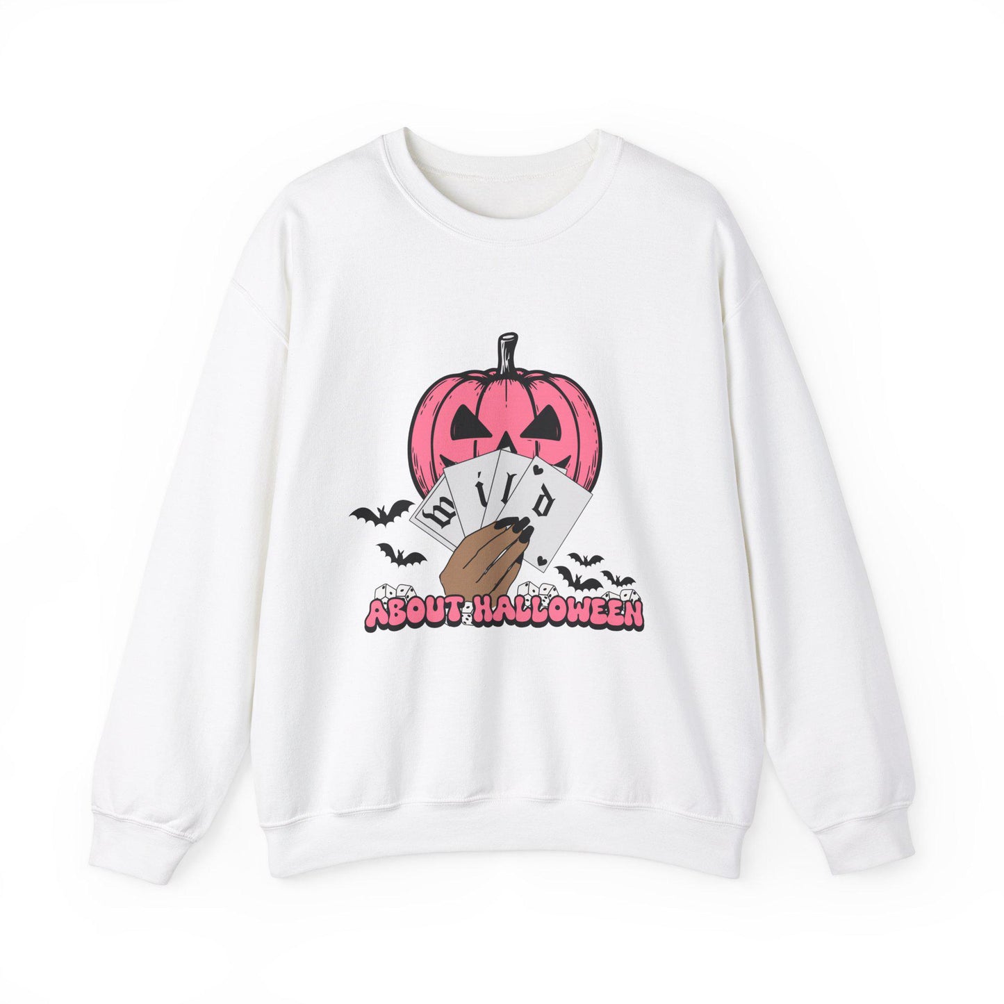 Wild about Halloween spooky pumpkin cards dice tshirt graphic png sublimation instant digital download