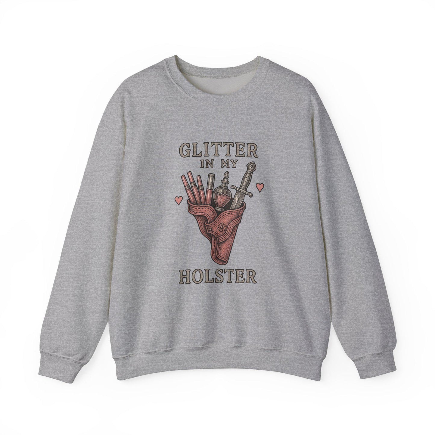 Western "glitter in my holster" PNG graphic INSTANT digital download for tshirt sublimation or dtf