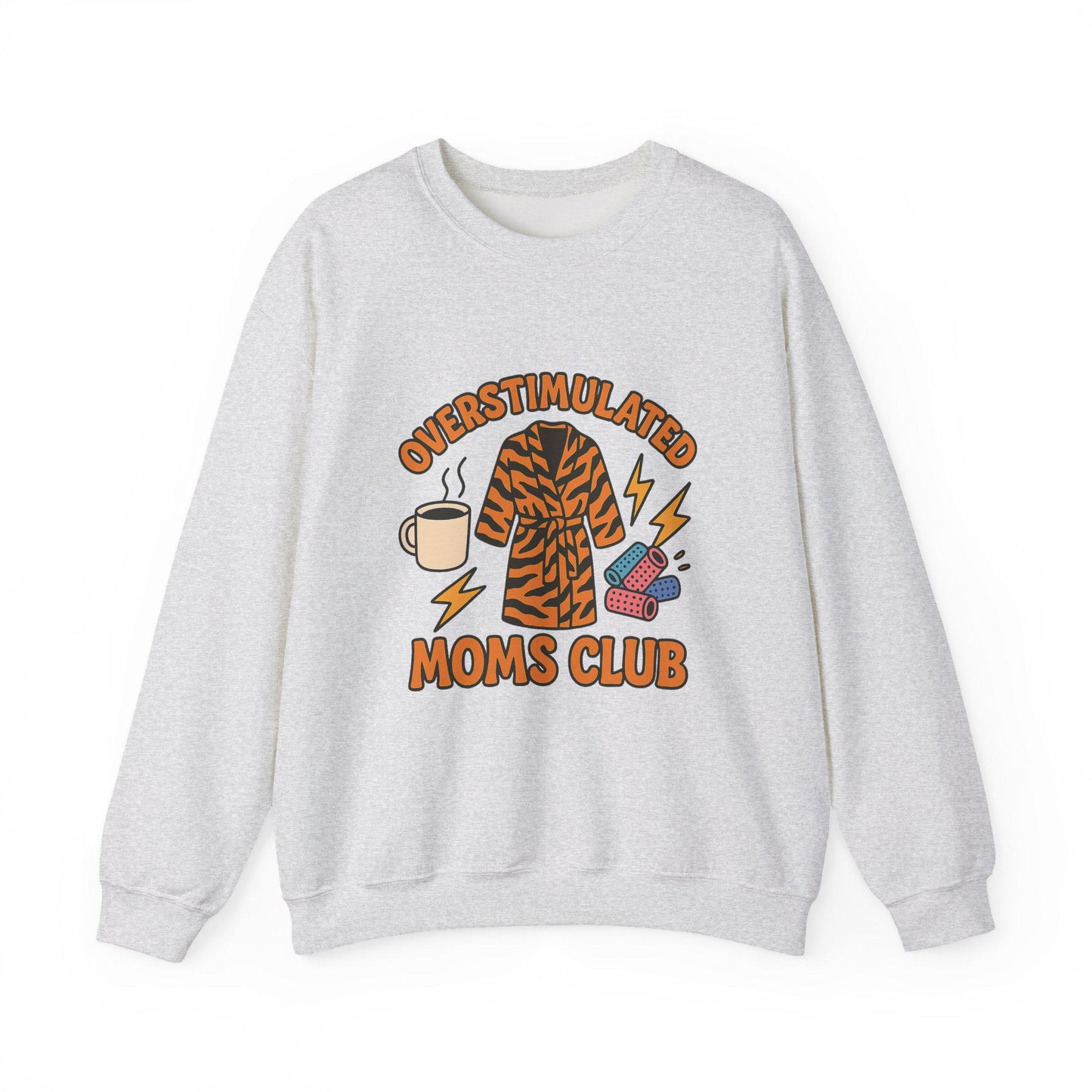Overstimulated moms club PNG graphic INSTANT digital download for tshirt sublimation or dtf