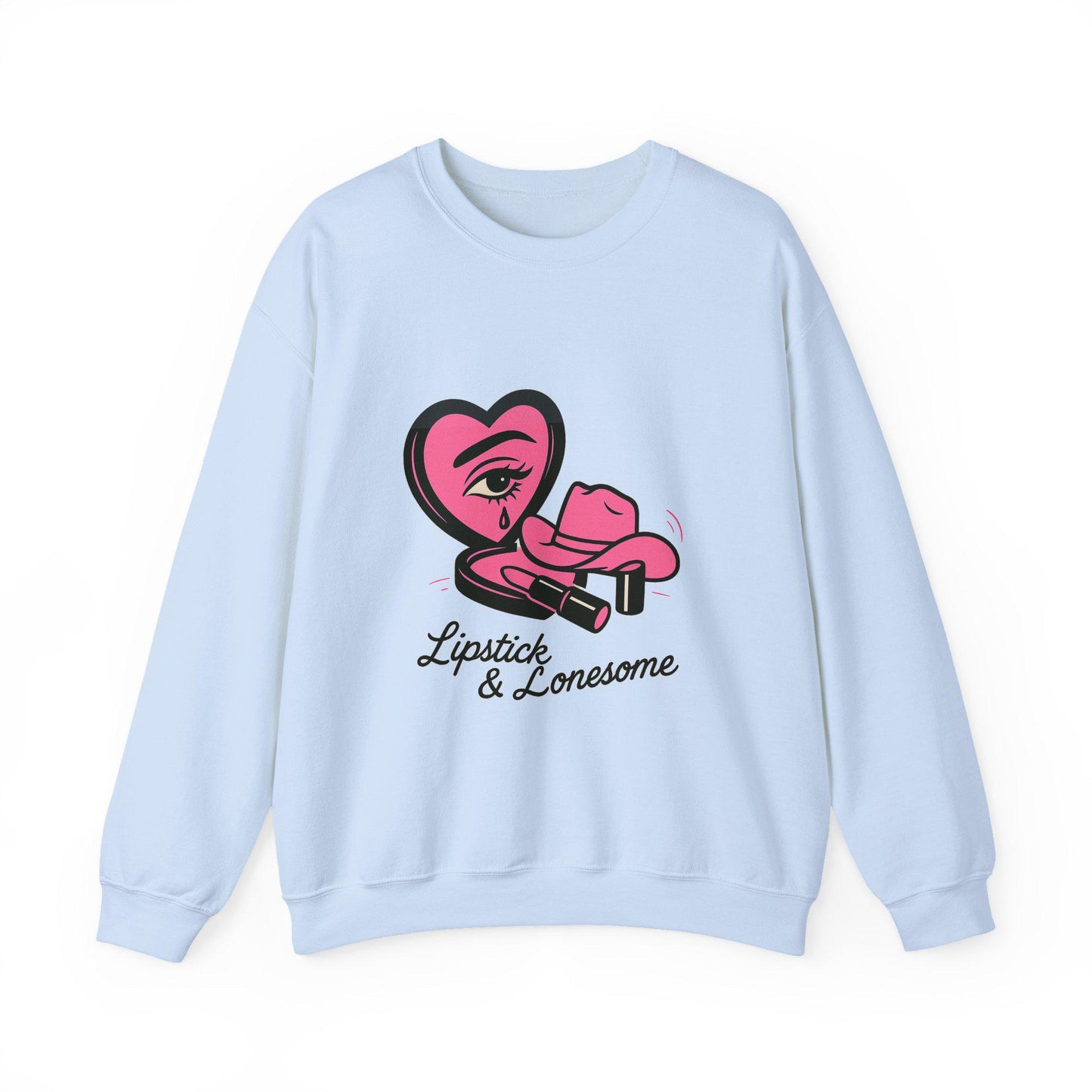 Western lipstick and lonesome cowgirl mirror png graphic instant digital download for tshirt sublimation or dtf