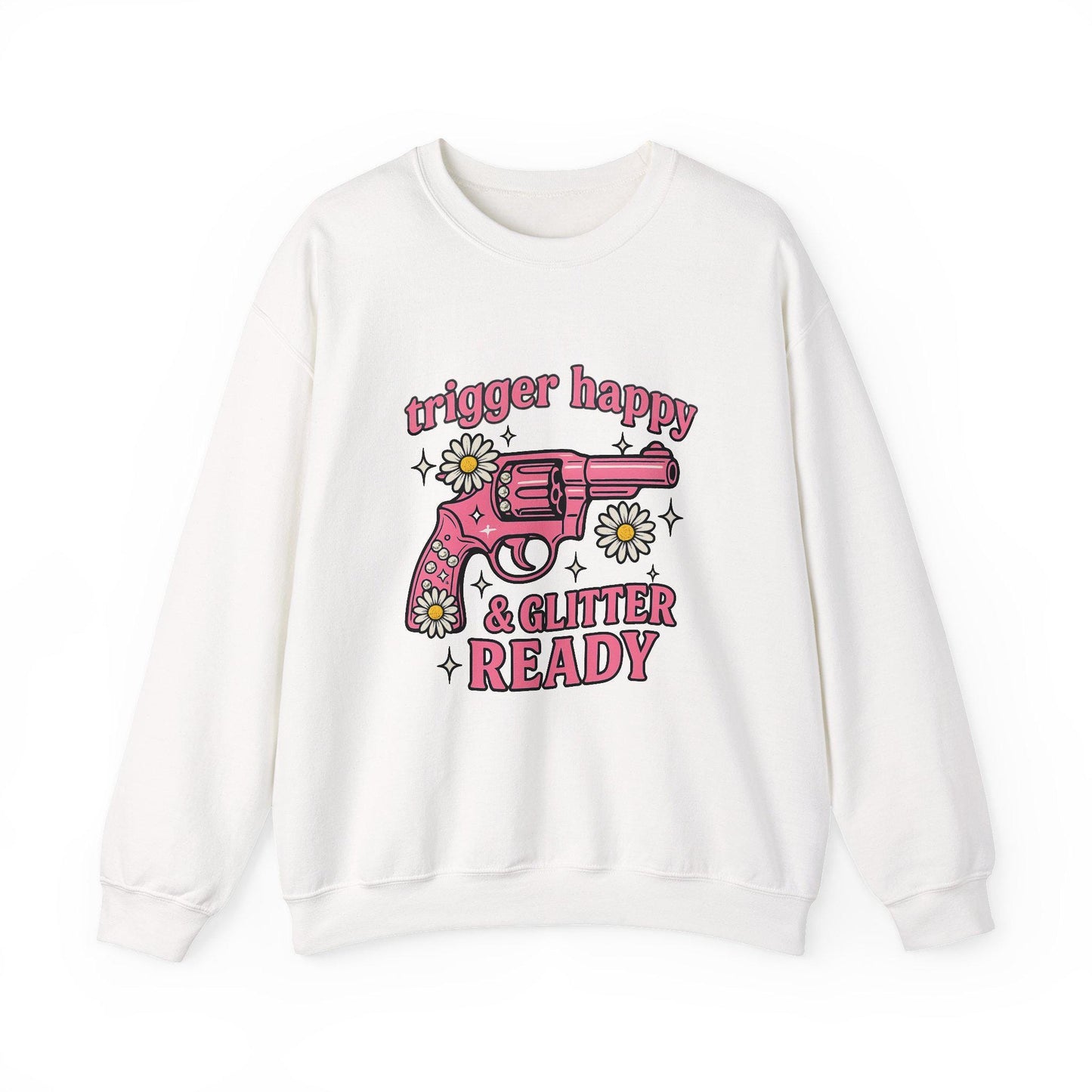 Western pink rhinestone revolver png graphic INSTANT digital download for tshirt sublimation or dtf