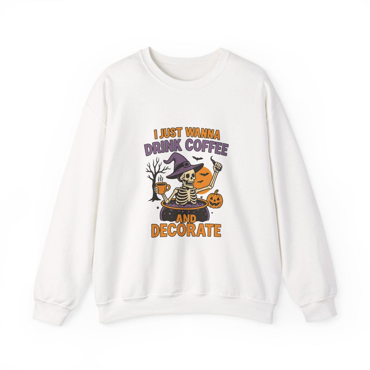 coffee skeleton witch fall PNG graphic INSTANT digital download for tshirt sublimation or dtf