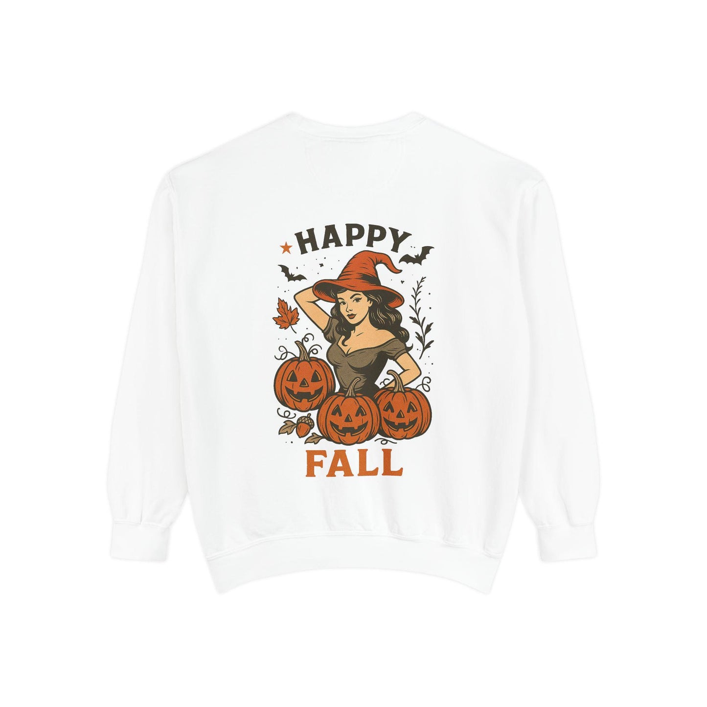 Vintage halloween/fall pinup witch PNG graphic INSTANT digital download for tshirt sublimation or dtf