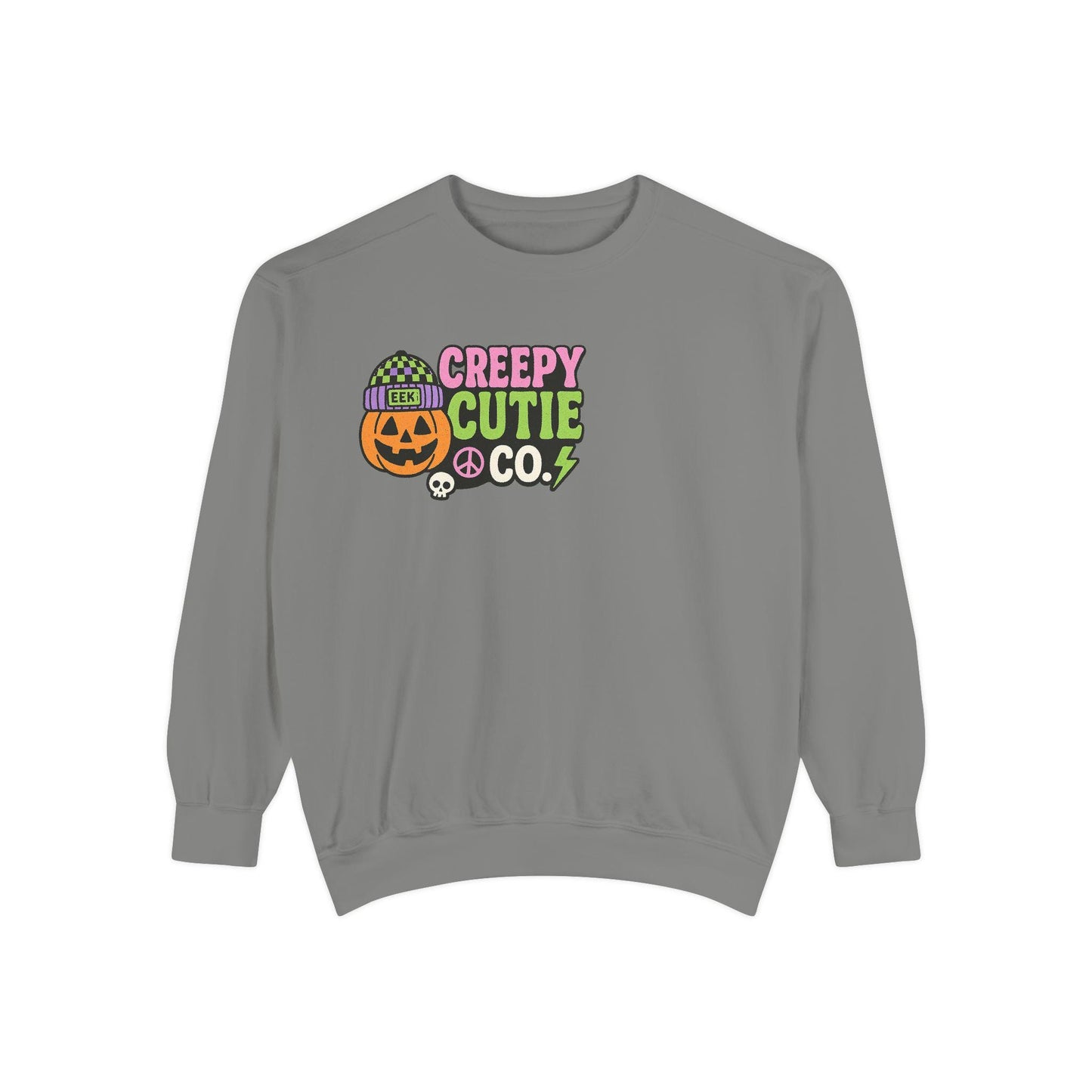 Halloween "creepy cutie" groovy pumpkin INSTANT digital download for tshirt sublimation or dtf