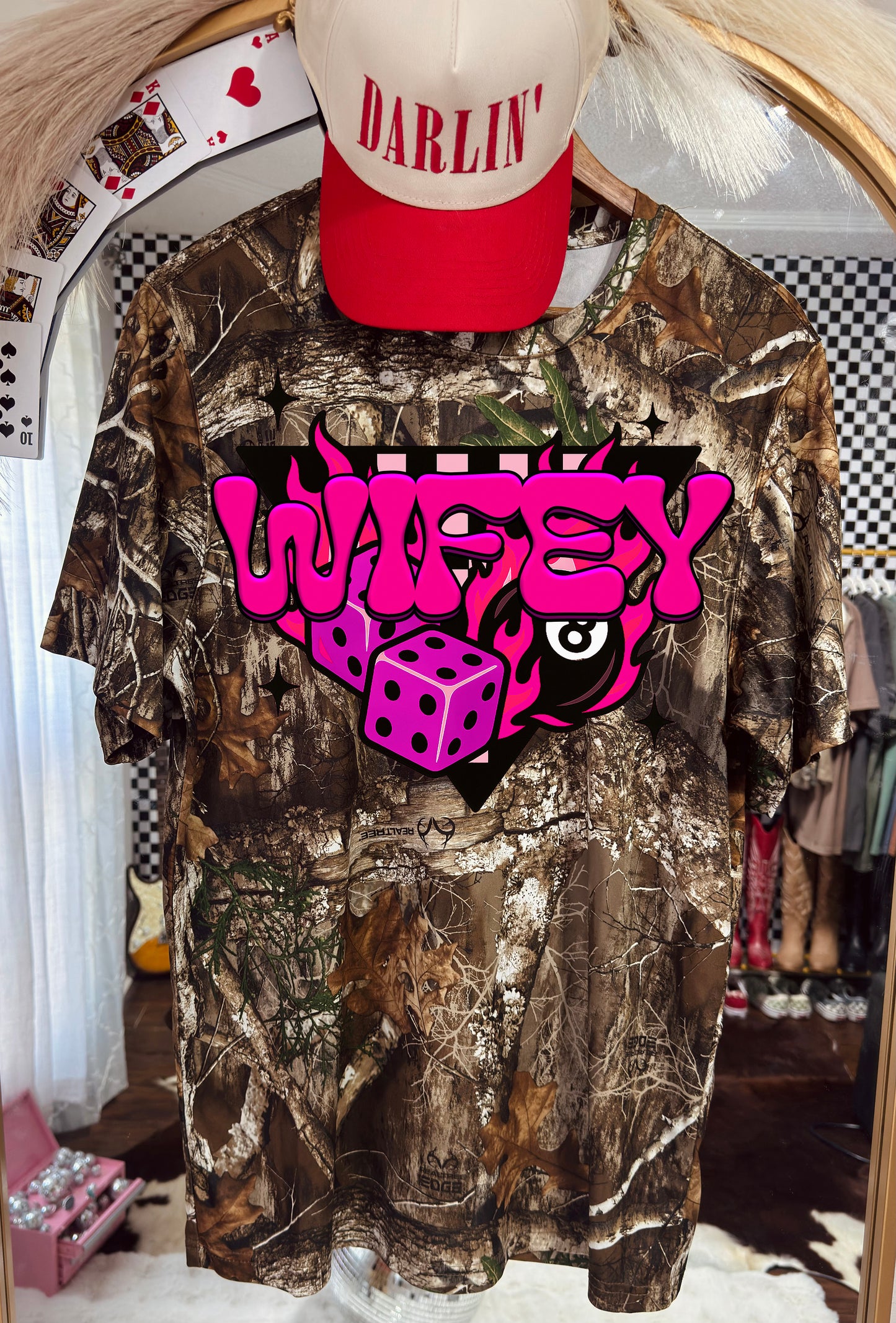 Western WIFEY PNG | Yallternative 8ball Dice Graphic | Dice Sublimation Design